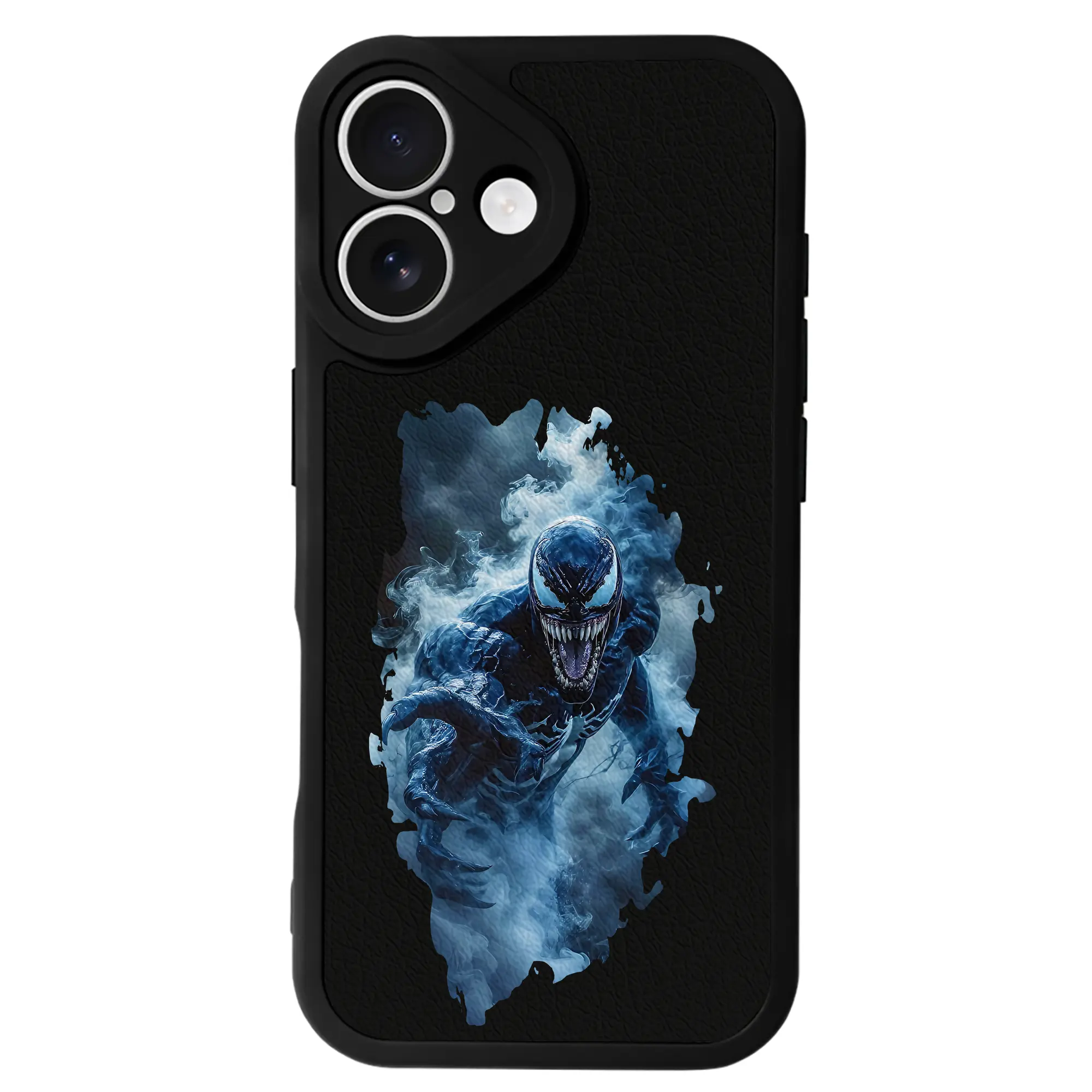 ヴェノム グッズ,ヴェノム - IPhone 16シリーズ対応 ・ シリコンスマホケース ・ レザー調 ・ 高精度フィット ・ 耐衝撃 ・ ワイヤレス充電対応 ・ 精密カット